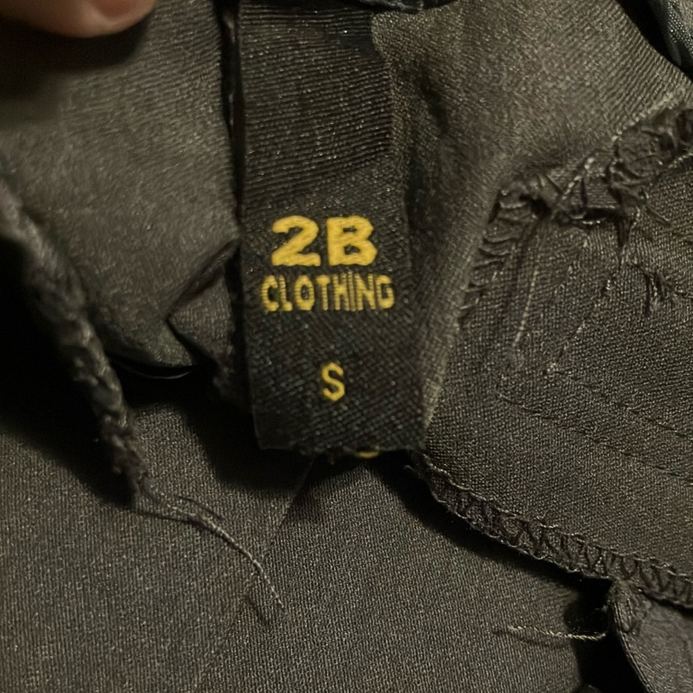 - 2B Clothing Black pants